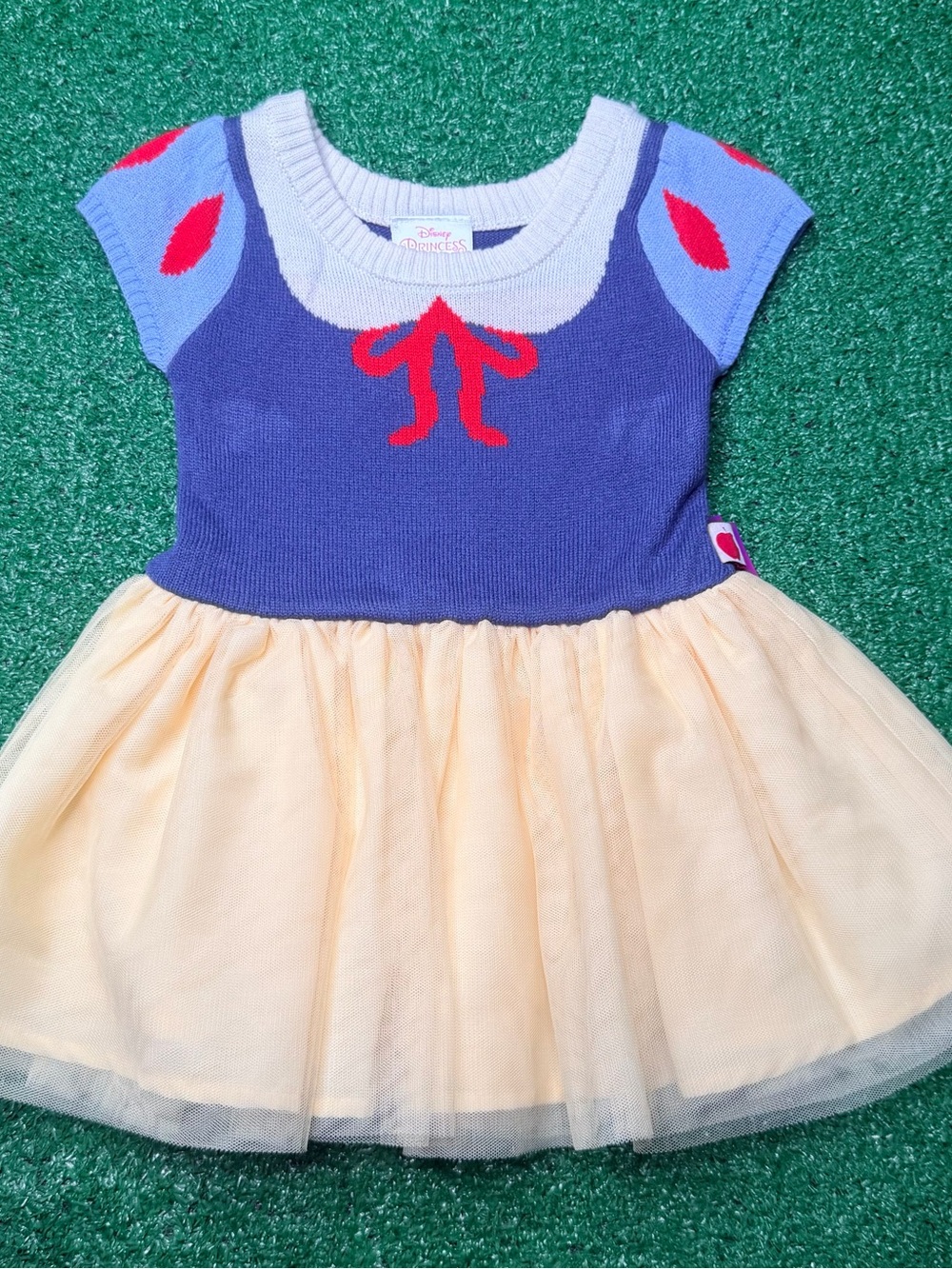 Disney Princess Snow White CosPlay 12M Blue Yellow Tulle Dress NEW with Tags